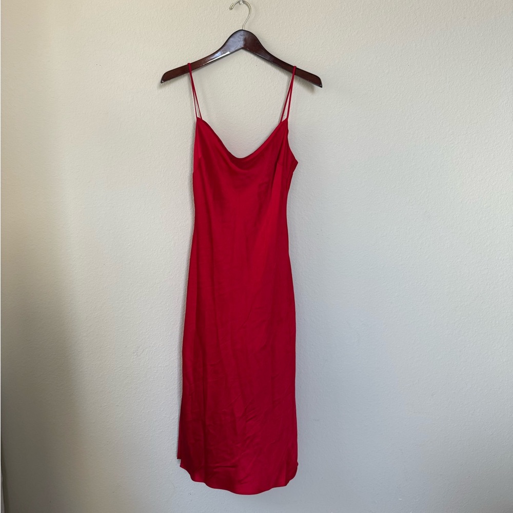 Express Vibrant Red Dress